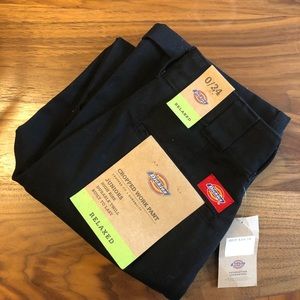 Dickies high rise cropped work pant 0/24